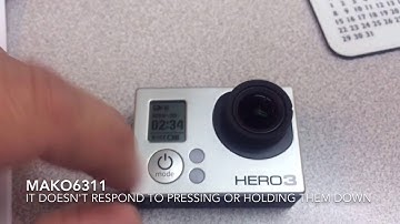 GoPro Hero3 Freezing up