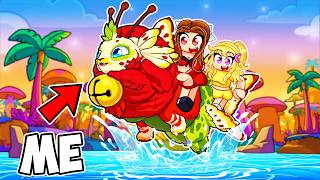 Surviving 100 Days As The Cutest Fish APLI Kaiju In Creatures Of Sonaria! (Roblox)