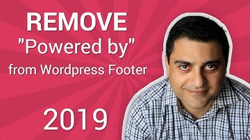 How to Remove "Powered by..." from Wordpress Footer - Web Agents North Lakes
