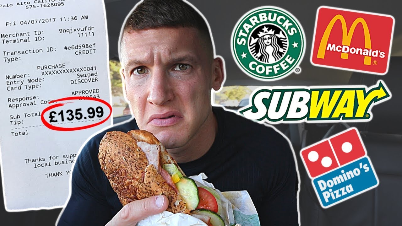 Letting fast food employees decide what I eat for 24 hours...