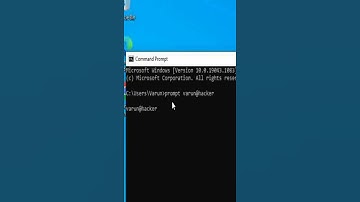 How To Customize default name of command prompt #shortsTech