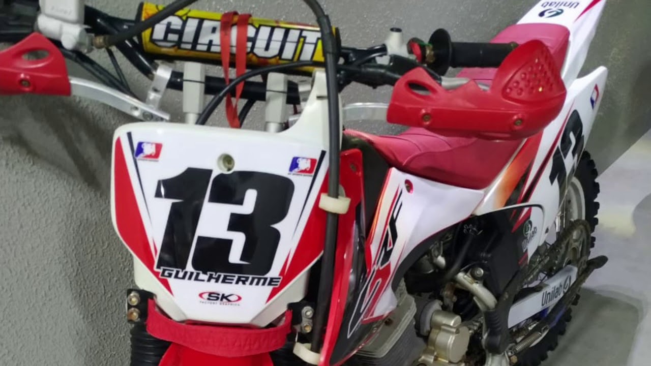 Troca do kit grafico da crf 230f