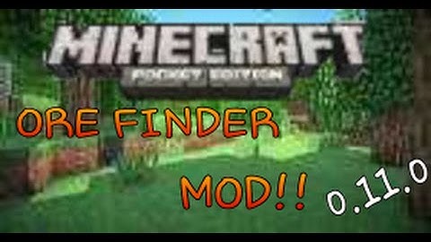 [0.11.0] ORE FINDER MOD!! - Minecraft: Pocket Edition - Mods Showcase