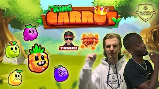 👑 King Carrot GOES CRAZY ALL SYMBOLS - FULL SCREEN CARROTS!! 🥕 screenshot 2