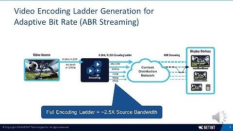 NETINT – Generating Video Encoding Ladders at Scale