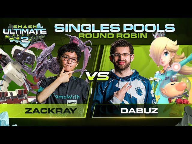 zackray vs Dabuz - Singles Pools: Round Robin - Ultimate Summit 2 | R.O.B, Ridley vs Olimar,Rosalina