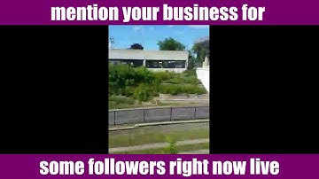 mention your business for some followers right now live | RonOrr.com | Friction-Free Habit Loops