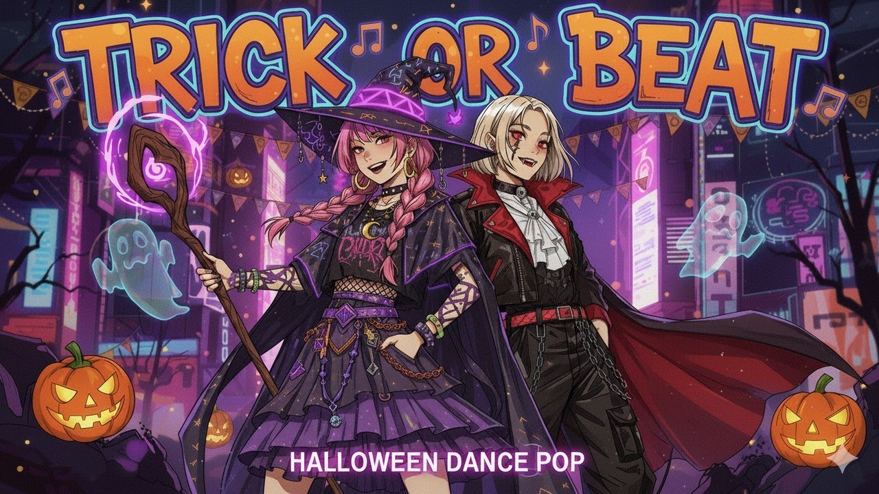 TRICK OR BEAT 🎃 Halloween Dance Party Song JP×EN