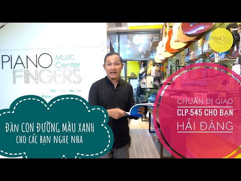 Video Giao đàn Yamaha CLP545WA cho chị HẢI ĐĂNG ở Quận 7 - youtube