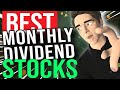6 Best Stocks that Pay You Monthly Dividends (2021 Dividend Investing)