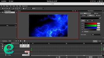 Create beautiful fractal animation on enve using free plugins