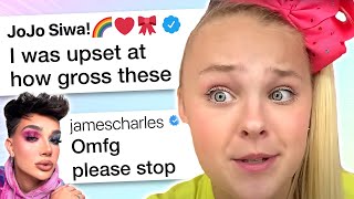 JoJo Siwa RESPONDS to Fans for BACKLASH, James Charles IS SICK of Drama from Zoe Laverne