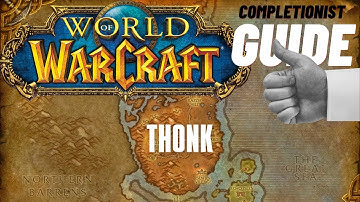 Thonk WoW Quest completionist guide