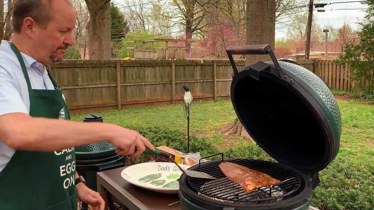Smoked Salmon on the Big Green Egg [PART 2/2] YouTube