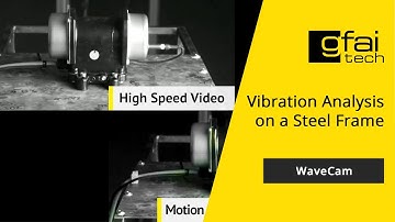 WaveCam — Video Vibration Analysis on a Steel Frame