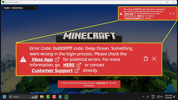 How to Fix Minecraft Error Code: 0x8000ffff/UNKNOWN Code: Deep Ocean on Windows 11/10