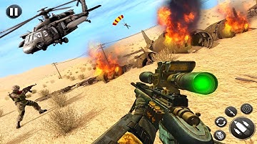 FPS Gun Strike: Offline Encounter Shooting 3D_ Gun Strike Game_ Android GamePlay