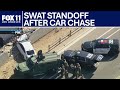 Car Chase Ends in Crash & SWAT Standoff π
