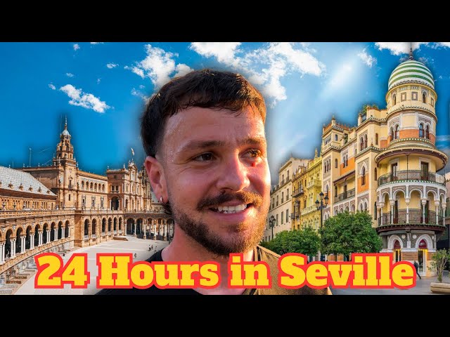Travel vlog - 24 Hours in Seville, Spain | Golden Hour and Hidden Gems