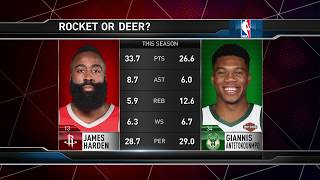 Who's The MVP: Giannis Antetokounmpo Or James Harden? I The Hangout