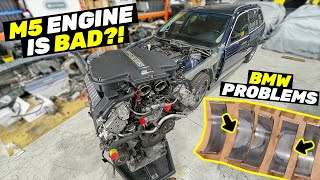 Building a BMW M5 Wagon   S62 V8 M5 Engine Overhaul