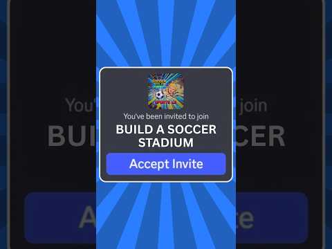 How to Join Build A Soccer Stadium Discord Server