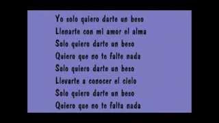 Darte un beso - Prince Royce - Letra.