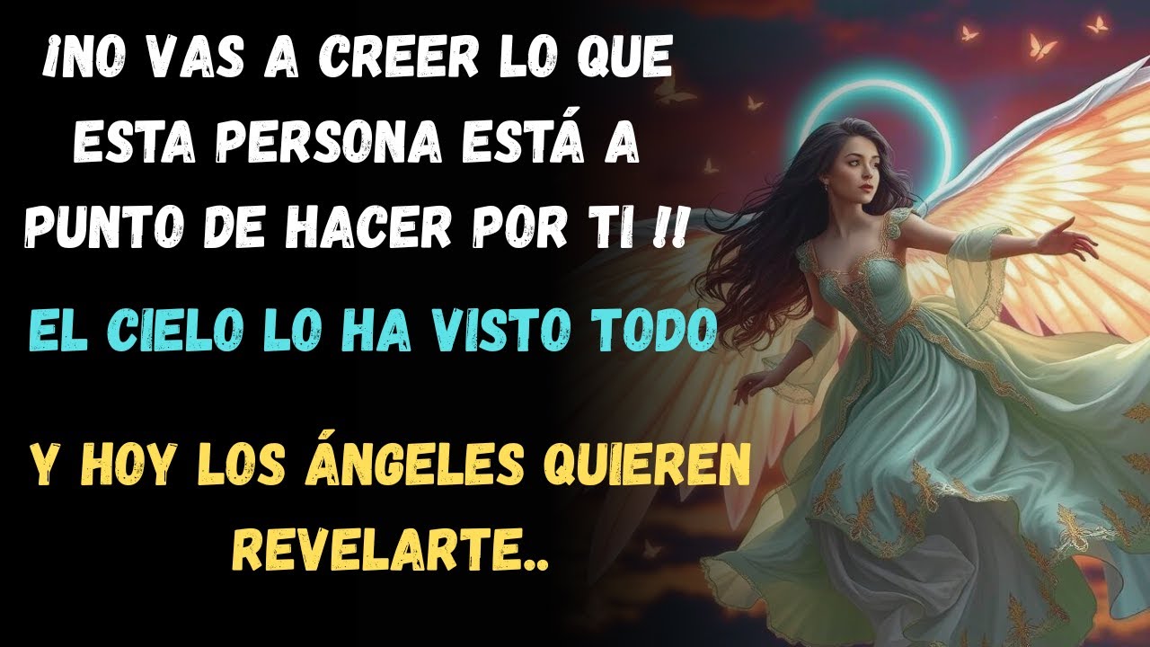 No vas a creer lo que esta persona está a punto de hacer por ti... ¡y ...