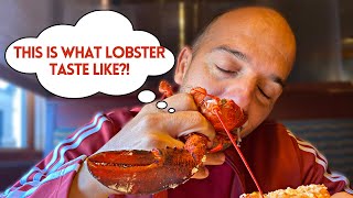 Cubans Try LOBSTER for First Time EVER  Illegal in Cuba!