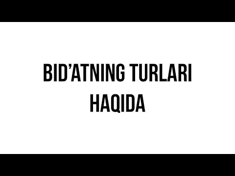 Video: Bidatning jazosi qanday edi?