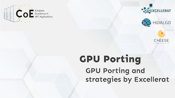 HPC CoE Technical Workshop | GPU Porting and strategies by Excellerat | I. Spisso (CINECA)