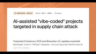 Emerging threat: AI-assisted "vibe-coded" projects targeted in supply chain attack