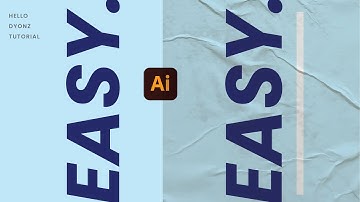 100% EASY How to Give Paper Fold Effect Texture in Adobe Illustrator cc cs | 2022 Short Trick eps.2