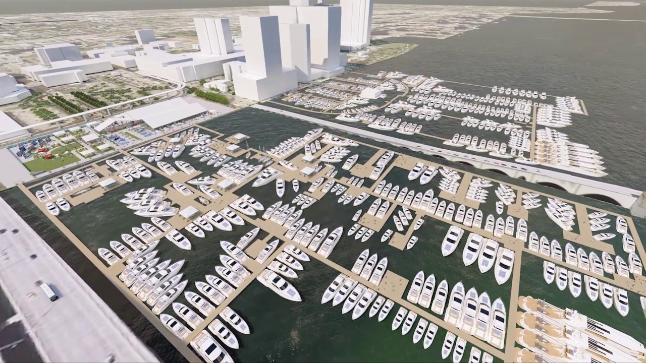 2019 Miami Yacht Show Fly Through