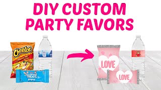 CUSTOM PARTY FAVORS