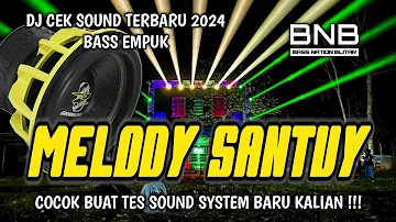 DJ CEK SOUND BASS EMPUK MELODINYA BIKIN TENANG DAN SANTAI