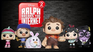 Ralph Breaks The Internet Funko Pop Collection Review!