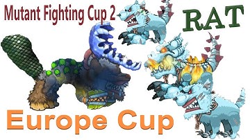 Mutant Fighting Cup 2 - Rat versus a mutated wolf pack (Europe Cup 11-15) Part 230
