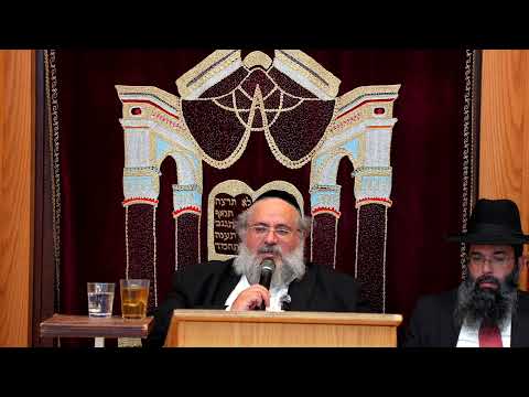 שיעור מוצאי שבת הגדול מבאר שבע בית כנסת שבט אחים