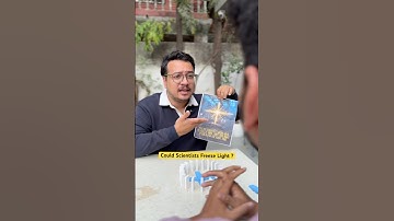 Solid Light vs Frozen Light? Light’s Matter Behaviour! #universe #quantumphysics #sciencefacts