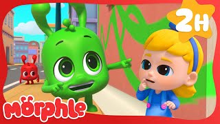 Orphle Paints the Town GREEN! |  Morphle VS Orphle  | Fun Kids Cartoon