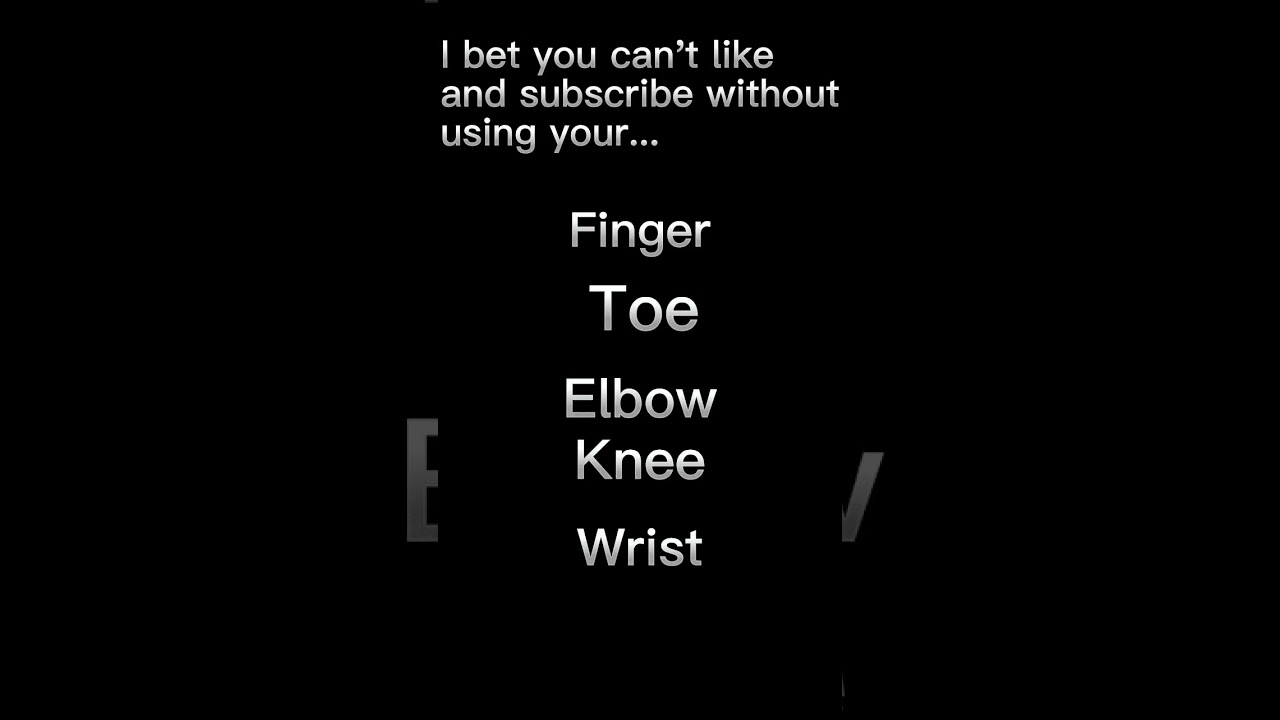 I bet you can't!! 😁😜 