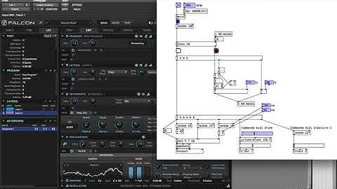 Pure Data / Falcon - Random Minimal Synth