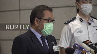 Subscribe to our channel! rupt.ly/subscribe speaking the press at hong
kong police headquarters on monday, senior superintendent of a
recently for...