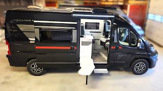 NEW Smallest Luxury Campervan with 4 Big Beds, Bathroom & Solar | Roller Team Livingstone 5 Go