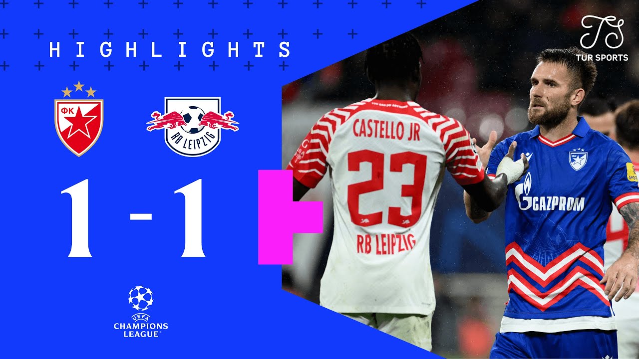 Video, Champions League highlights: Crvena Zvezda 1-2 RB Leipzig