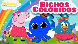 Bichos coloridos| Peppa pig| Bolofofos e Galinha Pintadinha|19 de fevereiro de 2024| MÚSICA INFANTIL