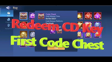 Mobile Legends Adventure | Redemption Code | Redeem CD Key | First Code Chest | Trinh Nguyen