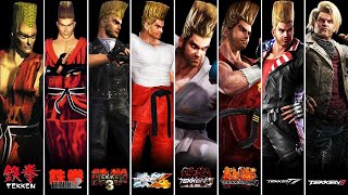 Evolution Of Paul Tekken 1 To Tekken 8