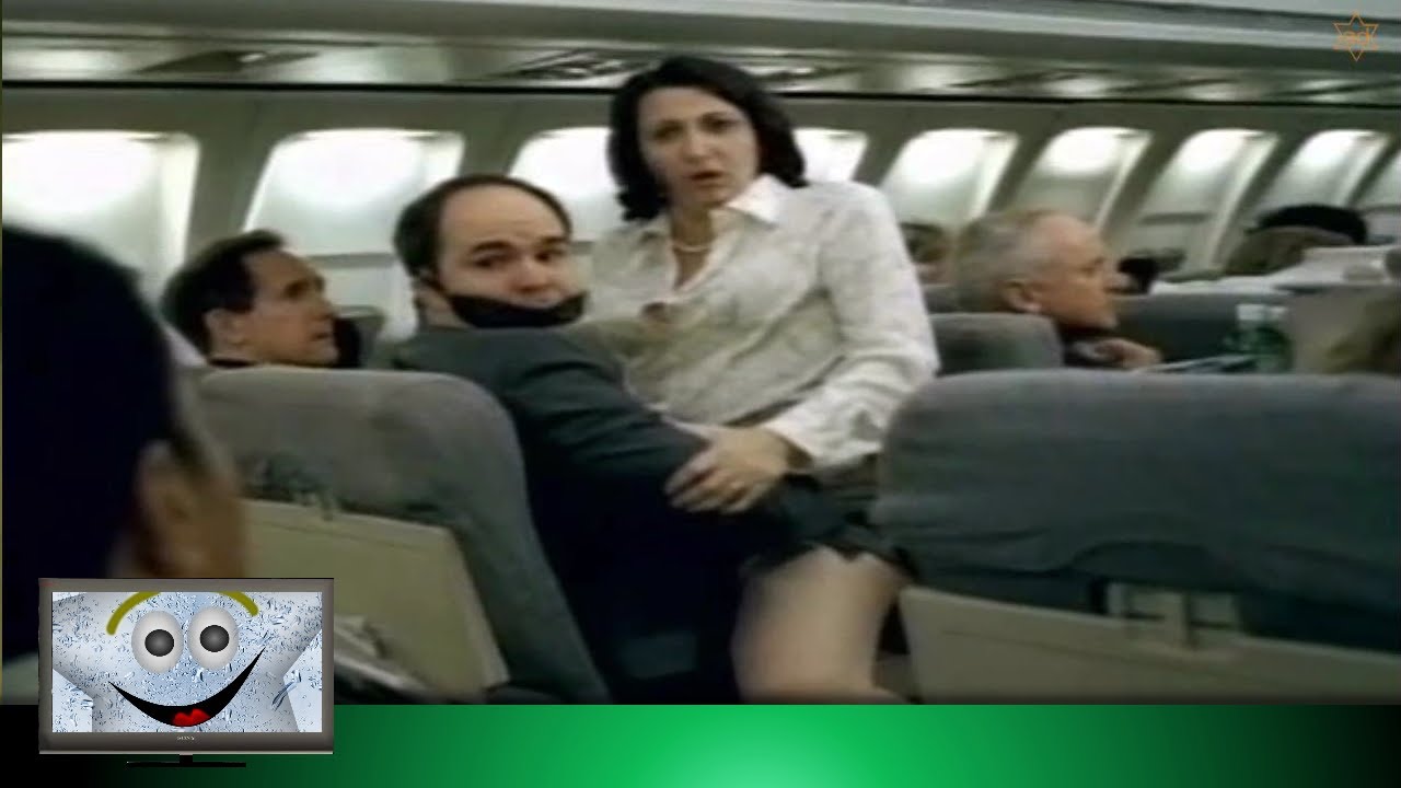 Sleeping Man - Funny Airplane Fail - YouTube
